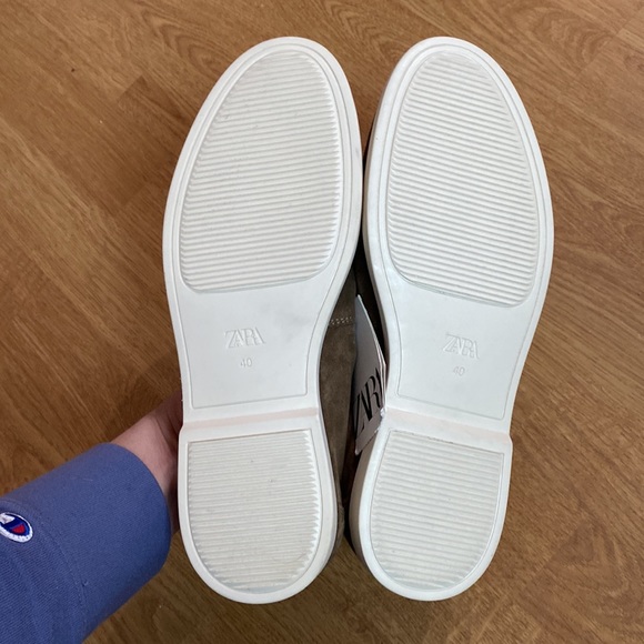 ZARA Suede Men’s Moccasin shoes 👞 New with 🏷 - Picture 7 of 9